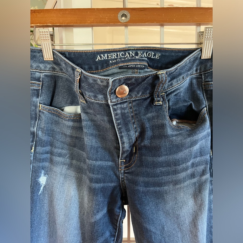 American Eagle Jegging 8 Regular Super Super Stretch